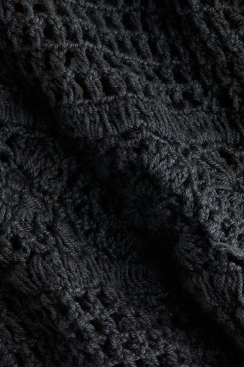 H&M Hole-knit cardigan